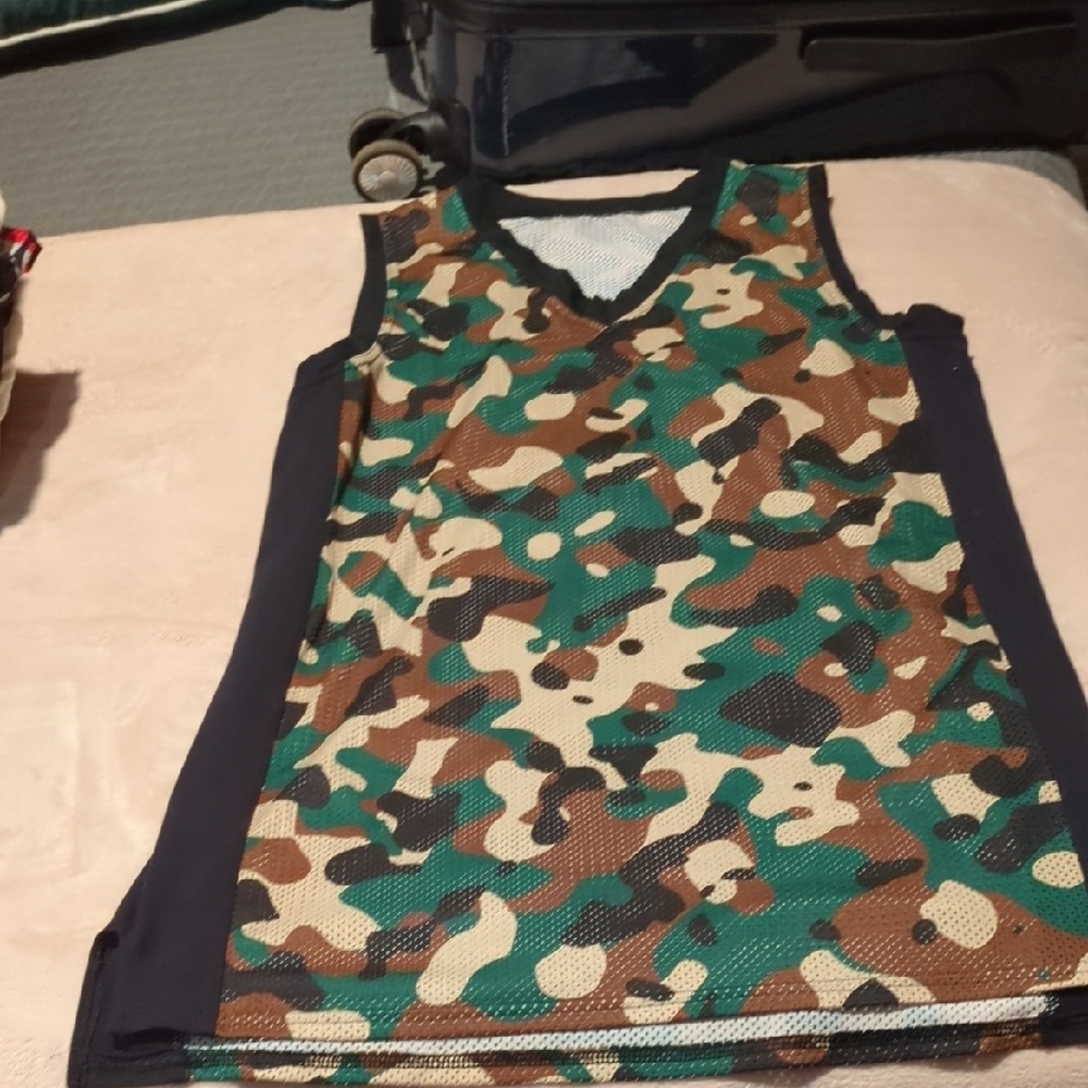 Blackmilk Camo Mesh Jersey Men's Unisex M